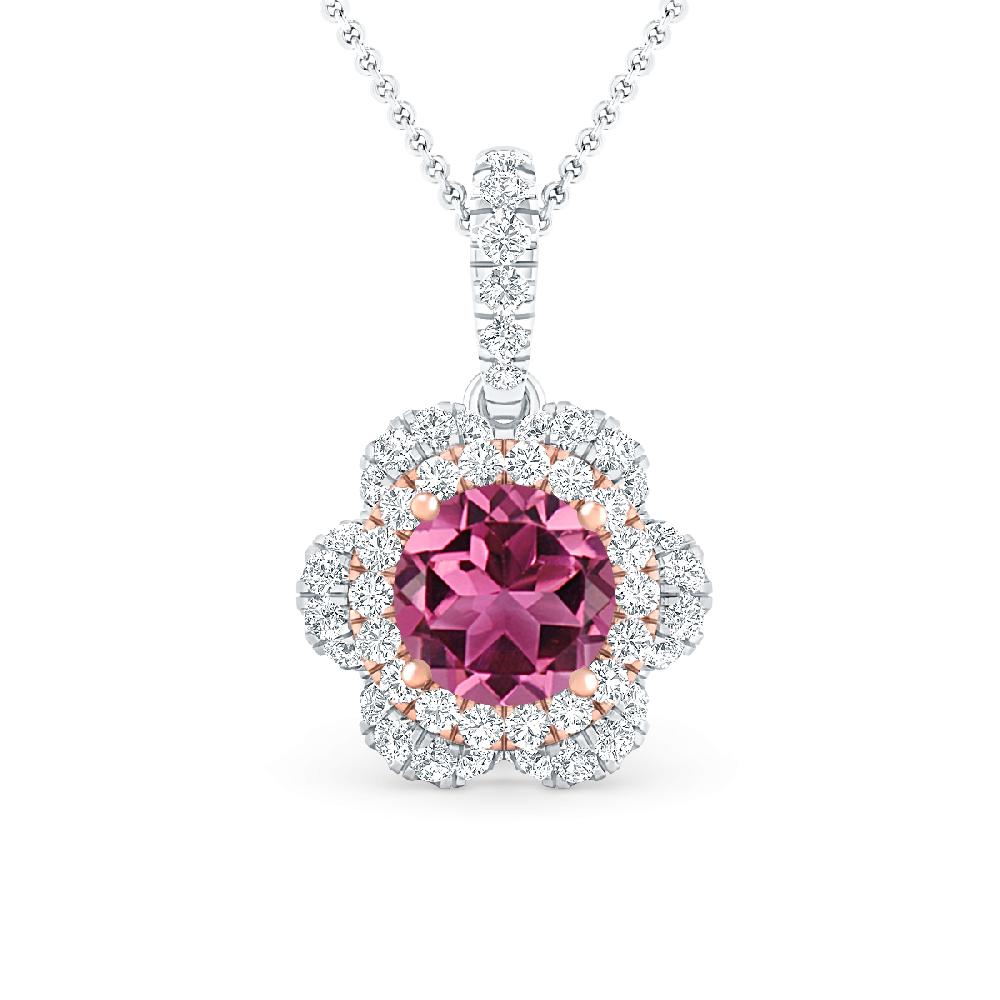 White Gold - Pink Tourmaline