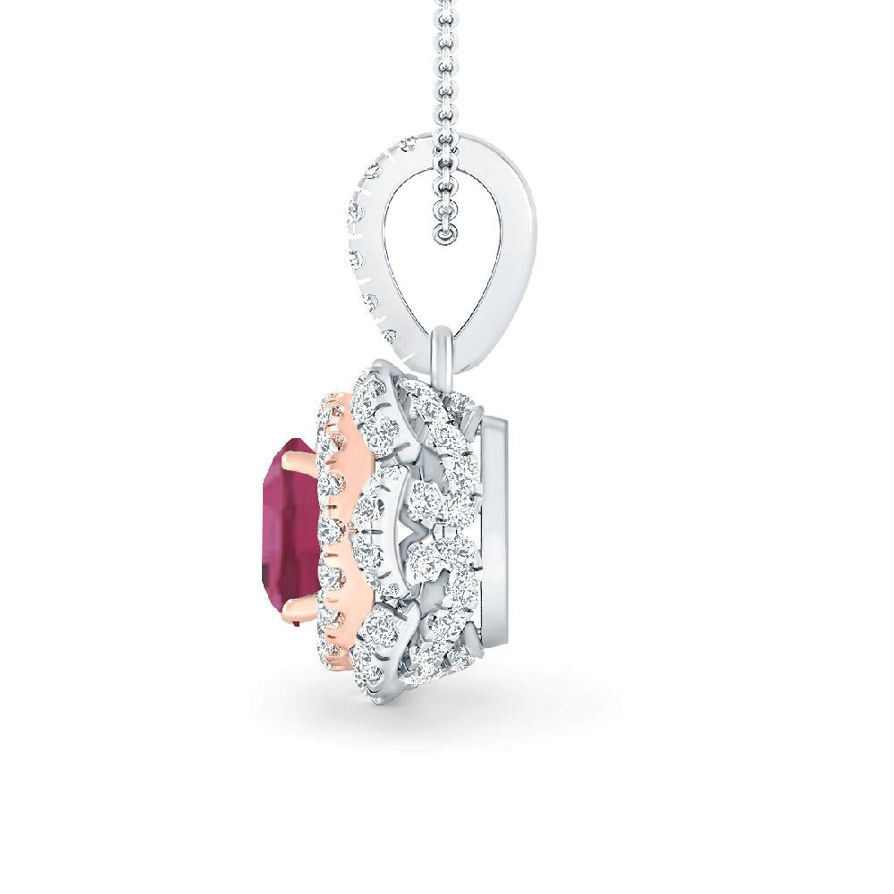 White Gold - Pink Tourmaline