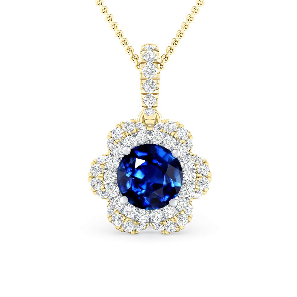 Yellow Gold - Sapphire