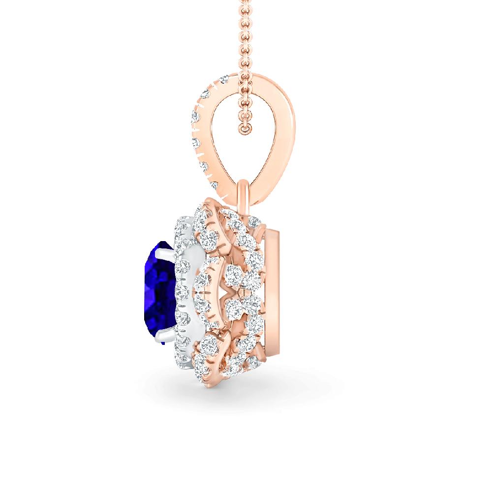 Rose Gold - Tanzanite