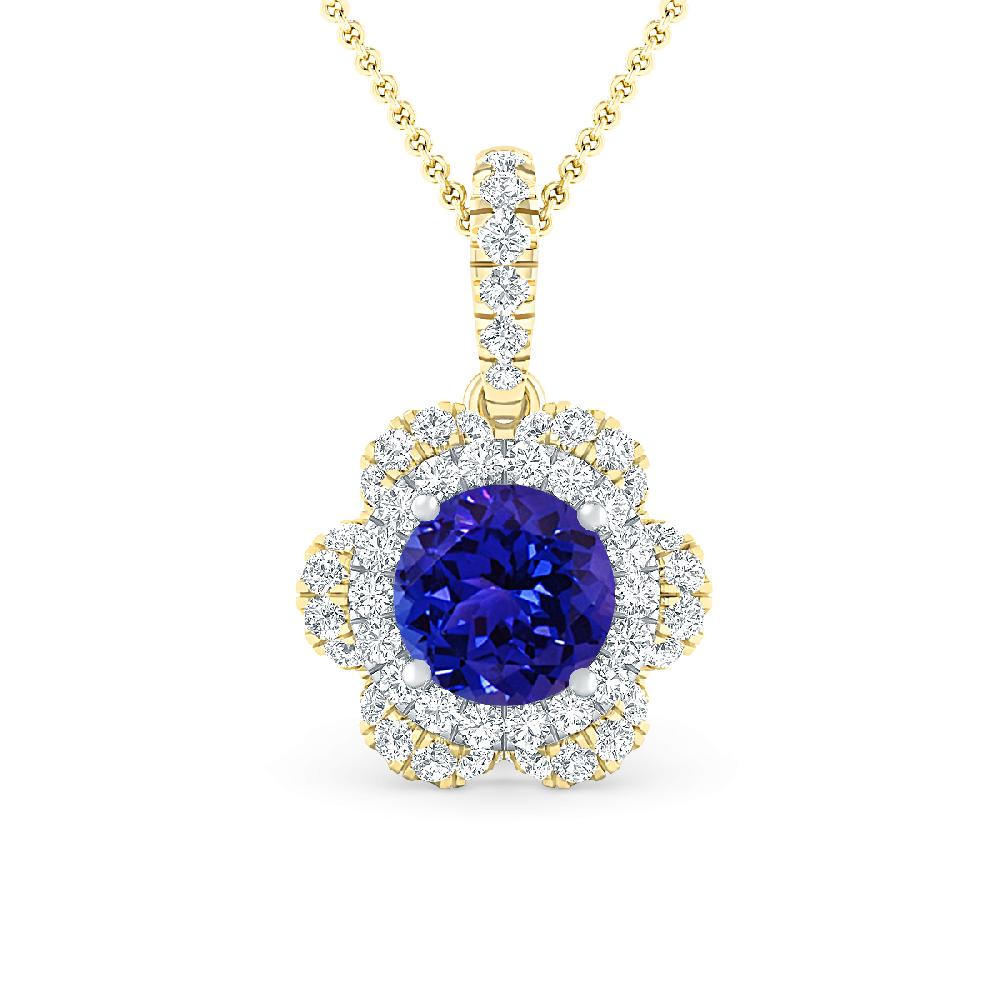 Yellow Gold - Tanzanite