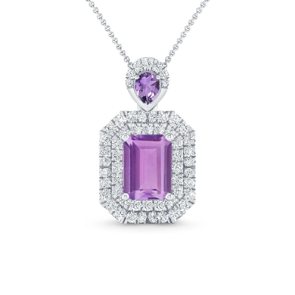 White Gold - Amethyst