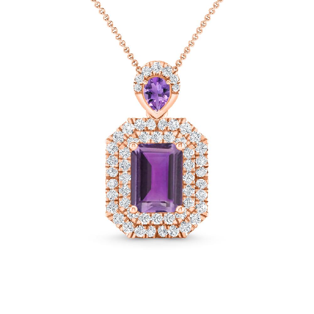 Rose Gold - Amethyst