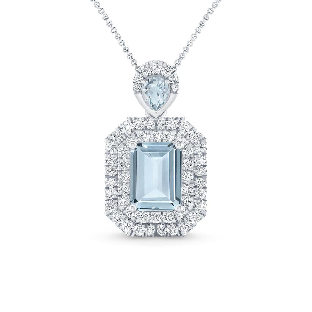 White Gold - Aquamarine