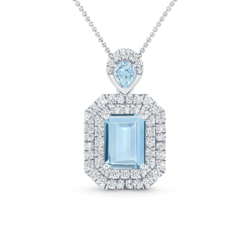 White Gold - Aquamarine