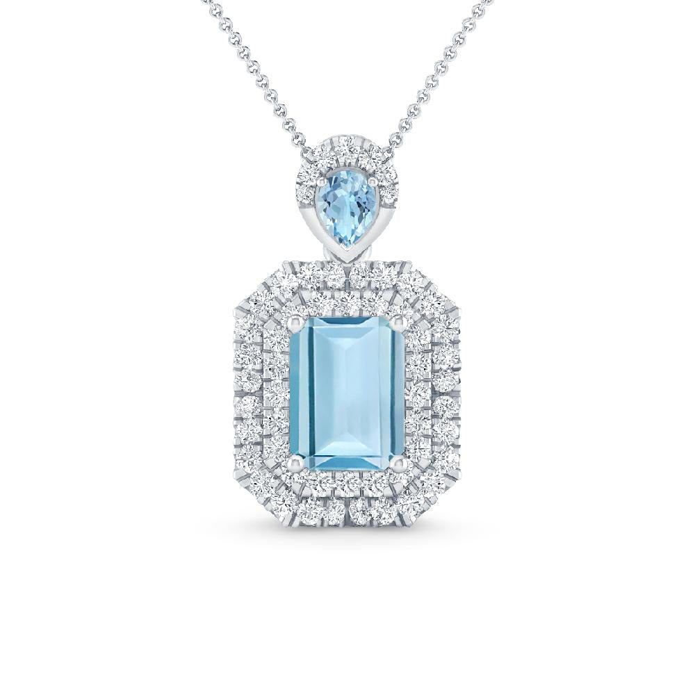 White Gold - Aquamarine