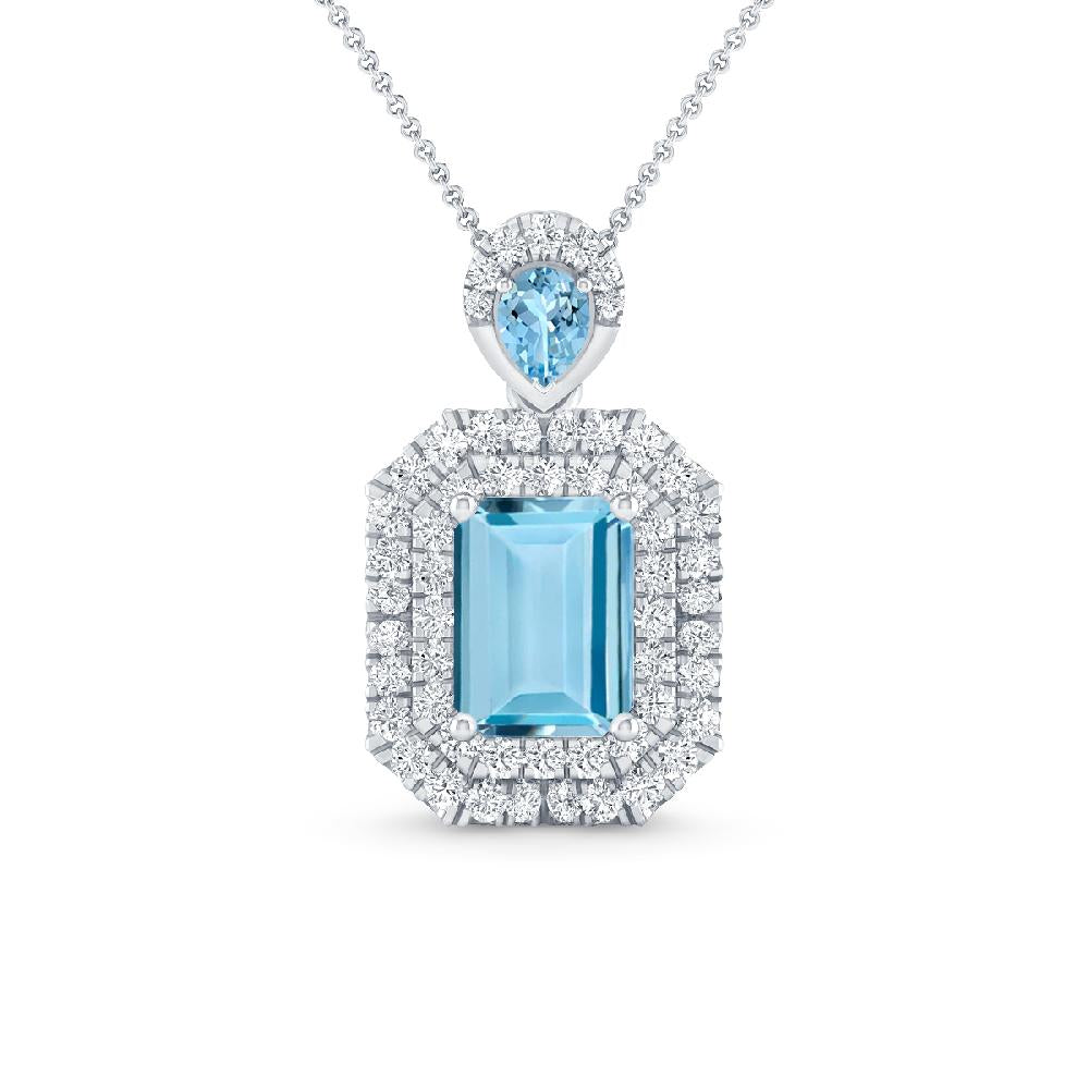 White Gold - Aquamarine