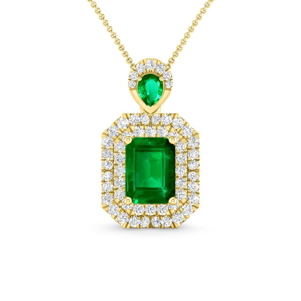 Yellow Gold - Emerald