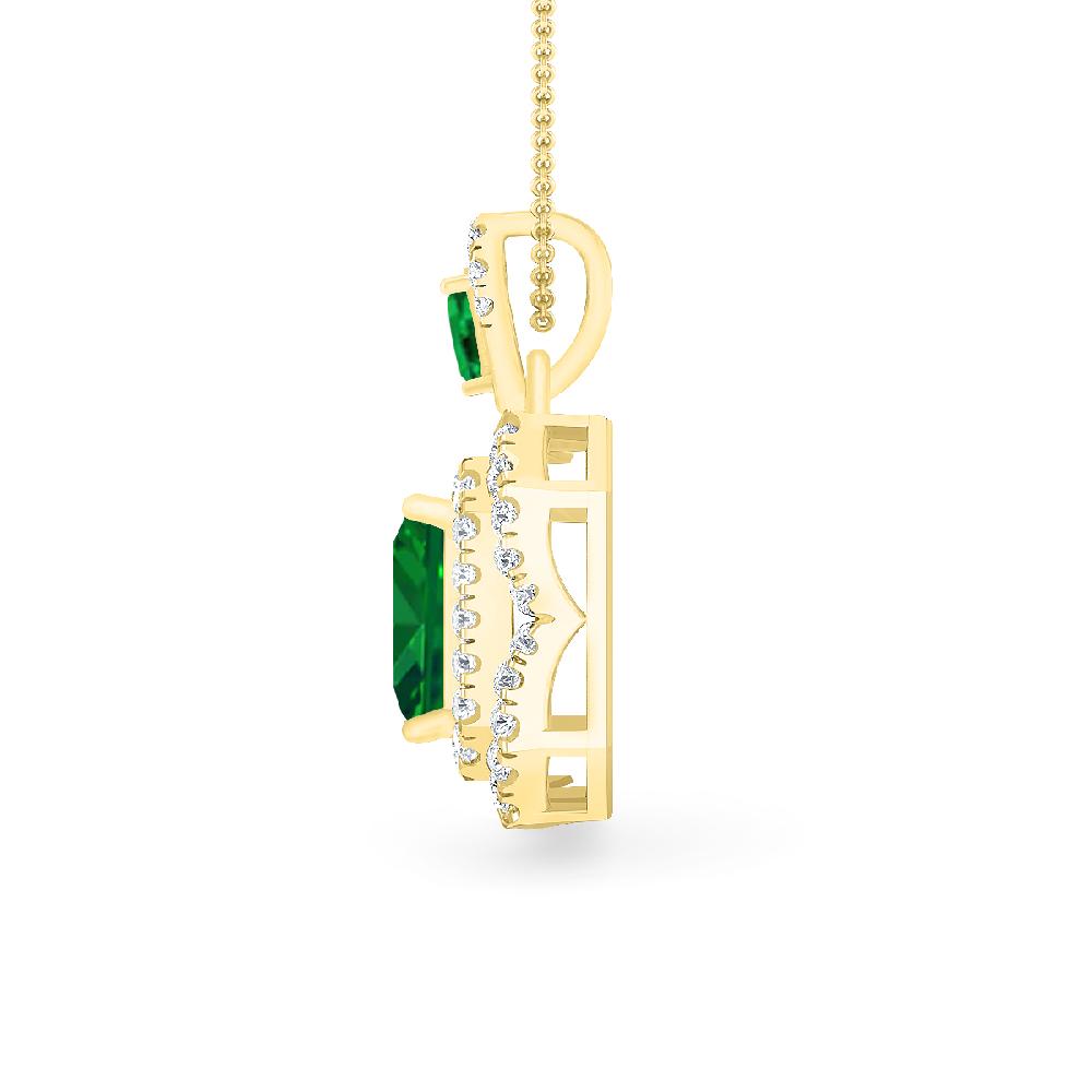 Yellow Gold - Emerald