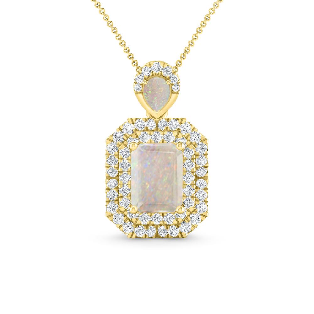 Yellow Gold - Opal