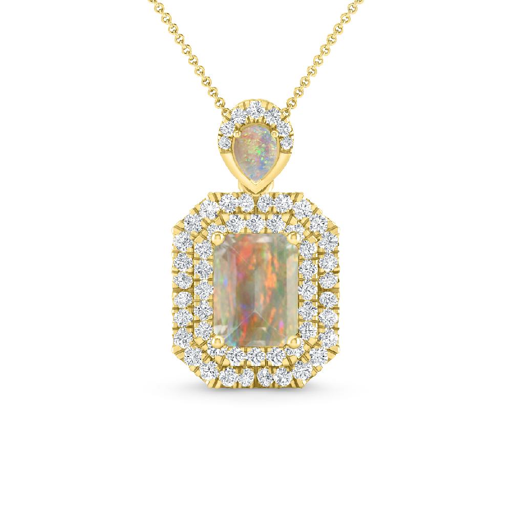 Yellow Gold - Opal