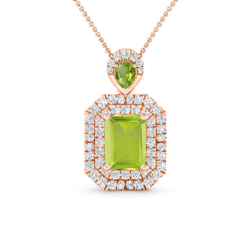 Rose Gold - Peridot