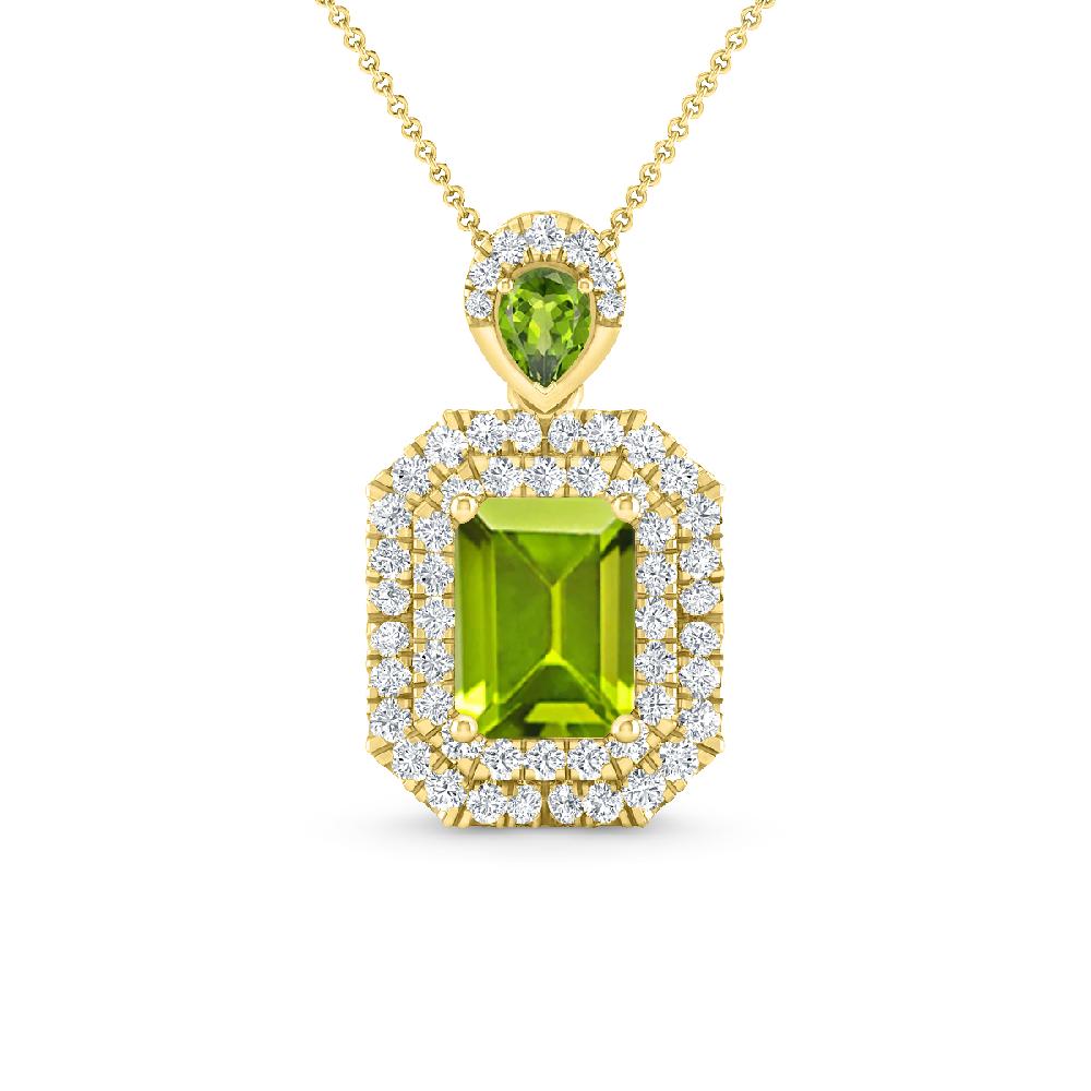 Yellow Gold - Peridot