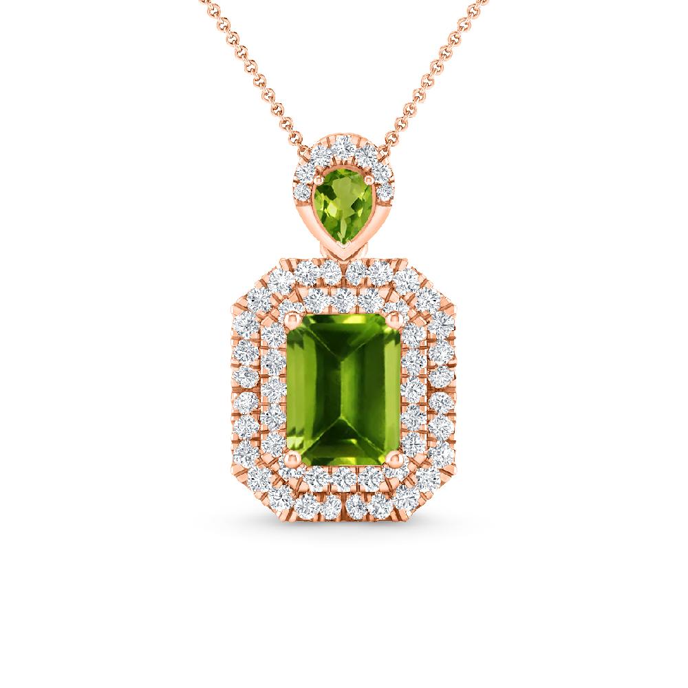 Rose Gold - Peridot