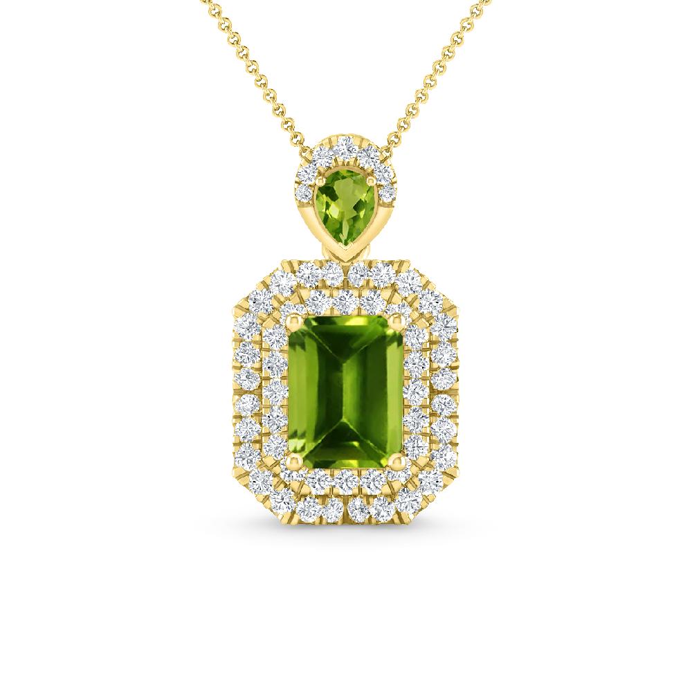 Yellow Gold - Peridot