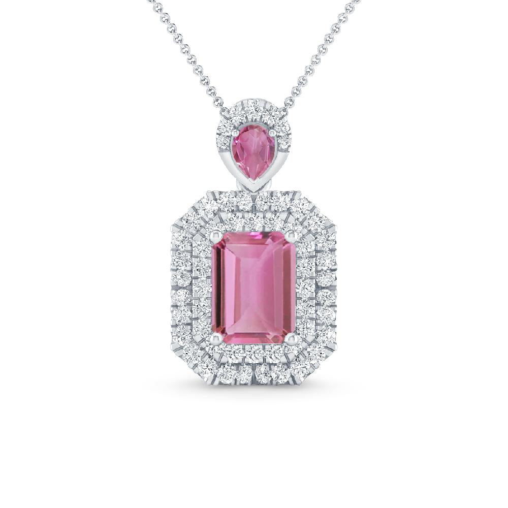 White Gold - Pink Tourmaline