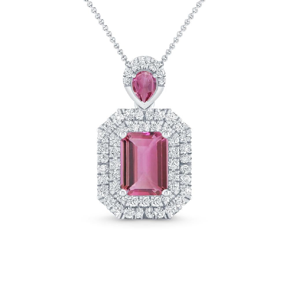 White Gold - Pink Tourmaline