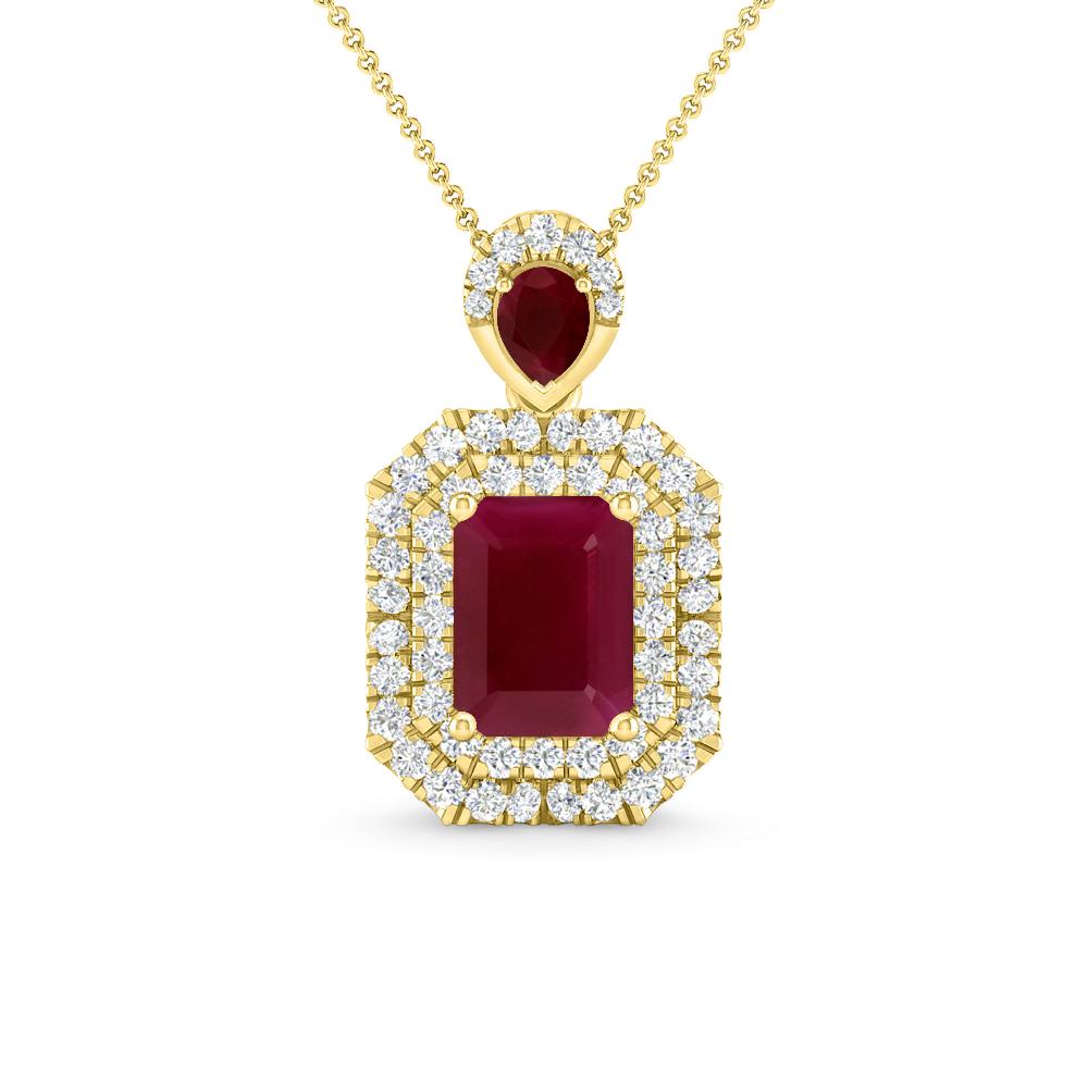 Yellow Gold - Ruby