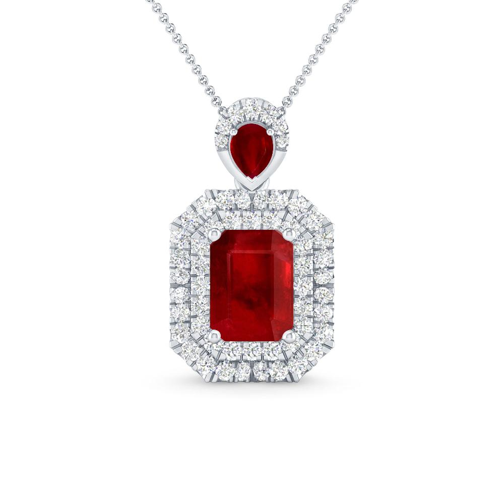 White Gold - Ruby