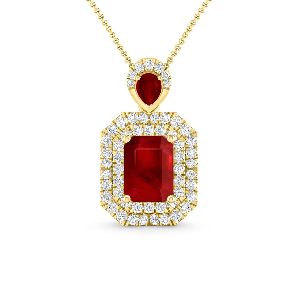 Yellow Gold - Ruby