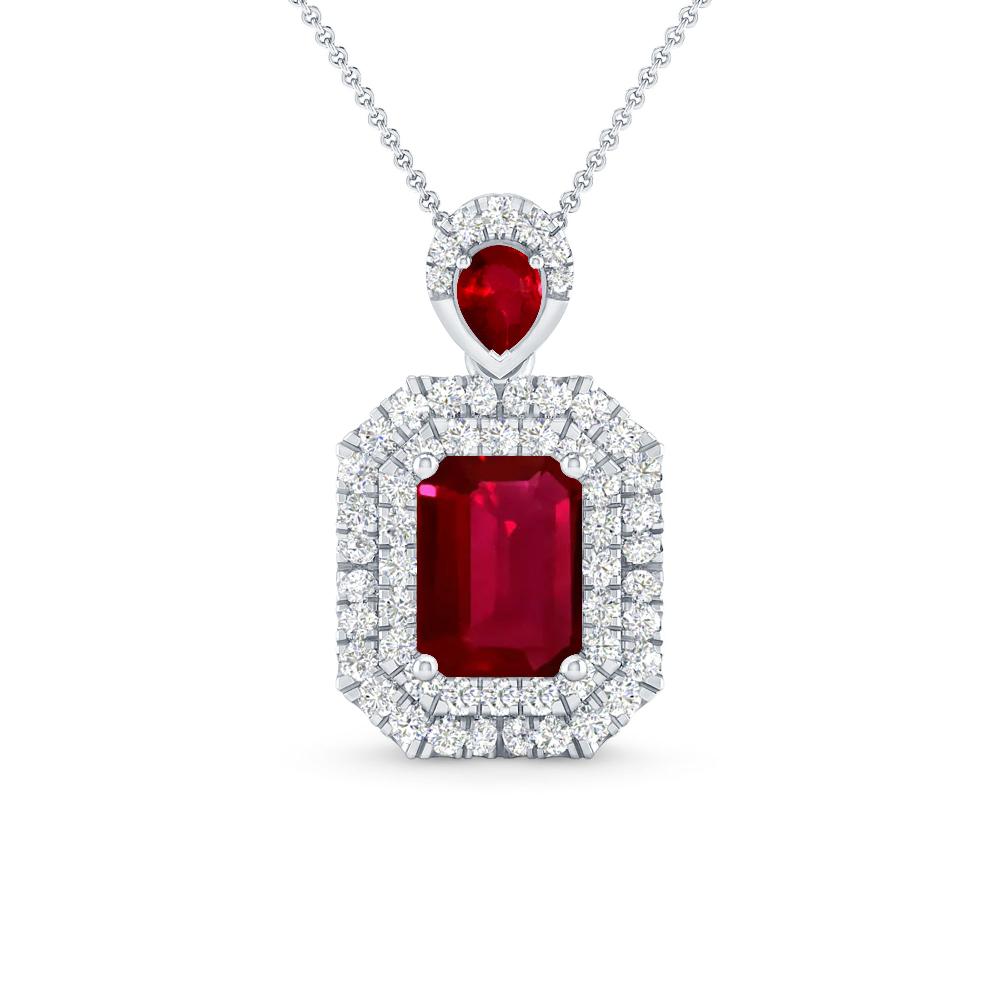 White Gold - Ruby