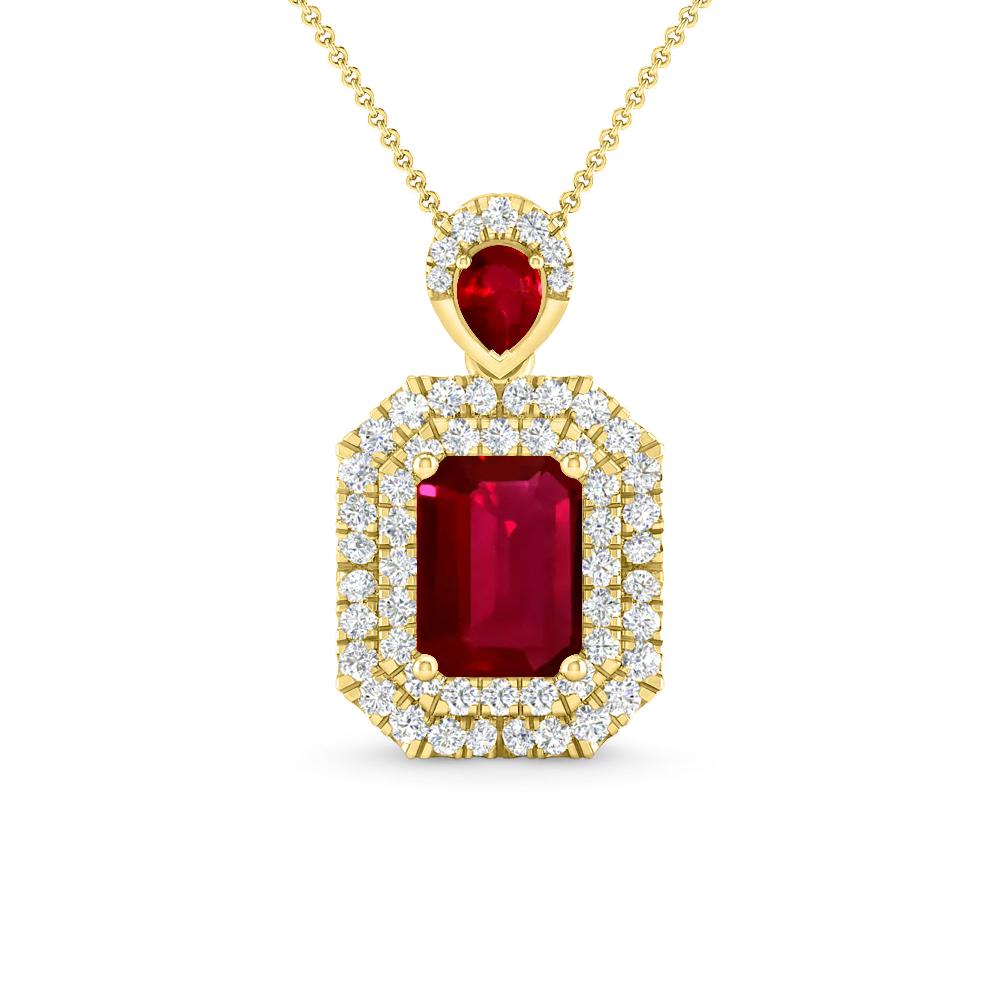 Yellow Gold - Ruby