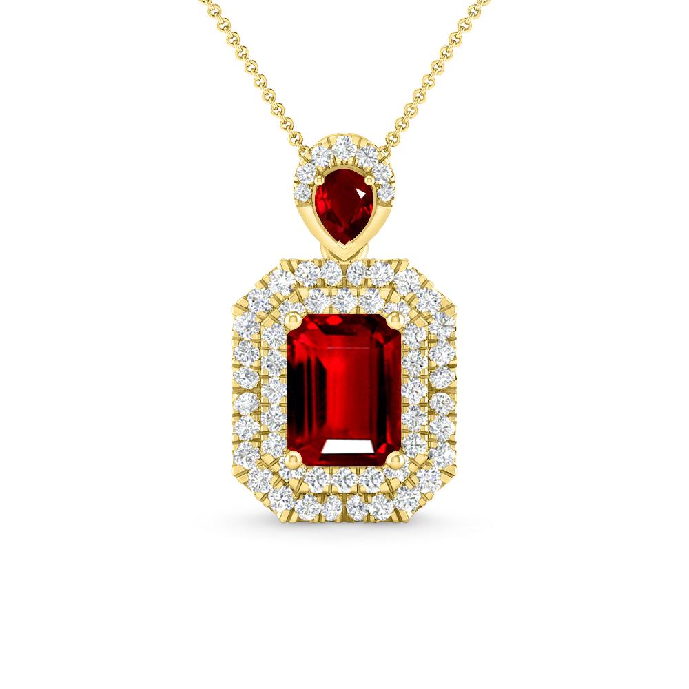 Yellow Gold - Ruby