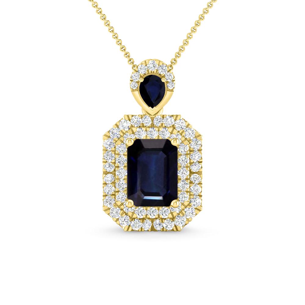 Yellow Gold - Sapphire