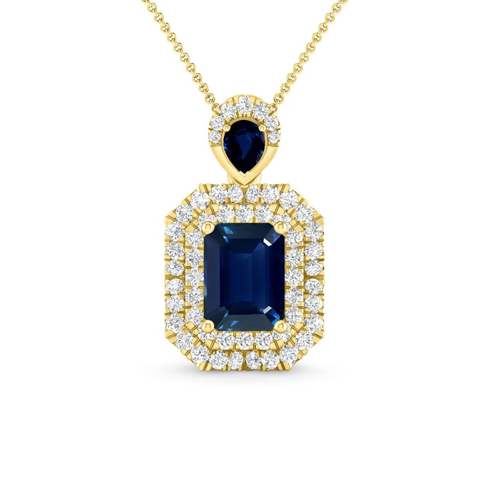 Yellow Gold - Sapphire