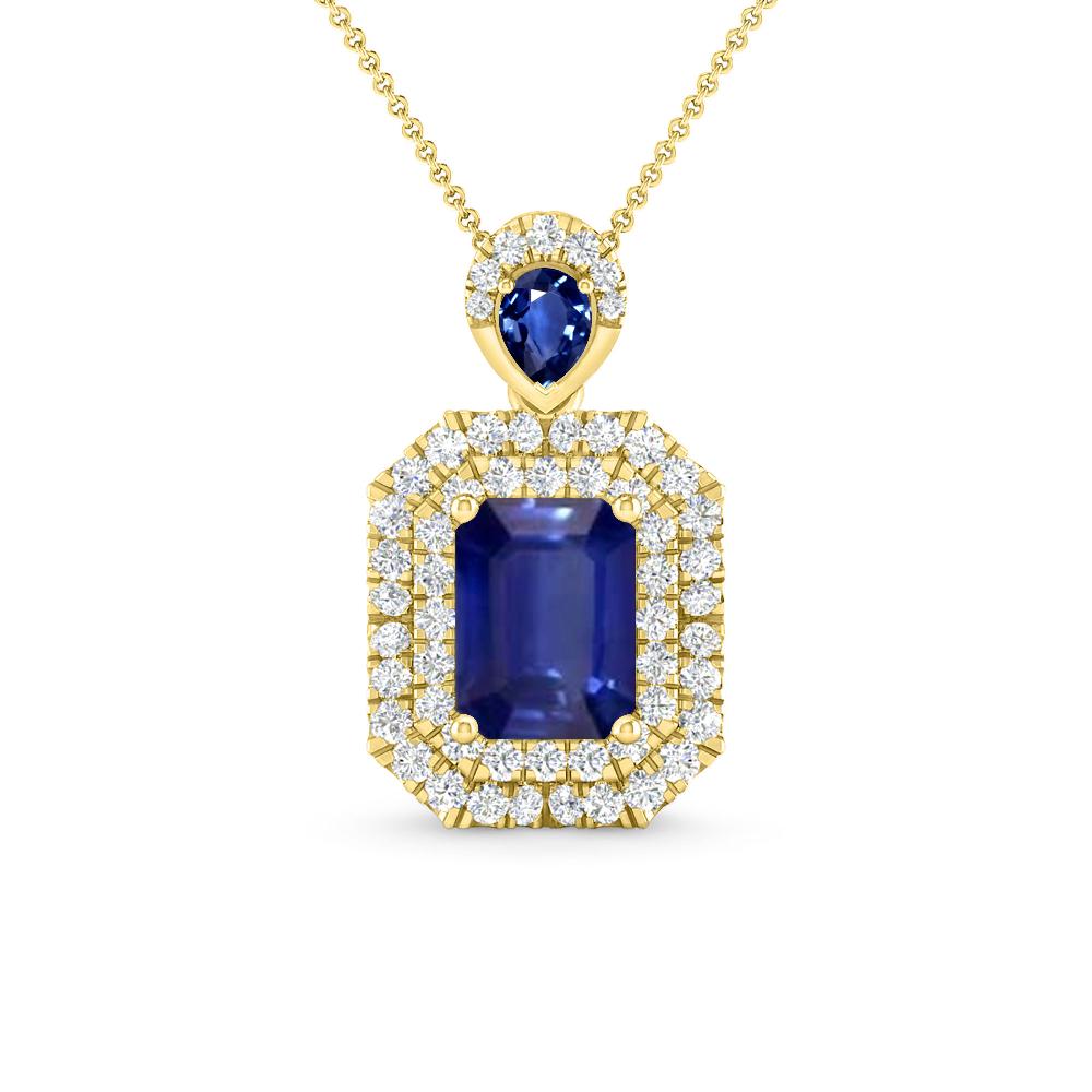 Yellow Gold - Sapphire