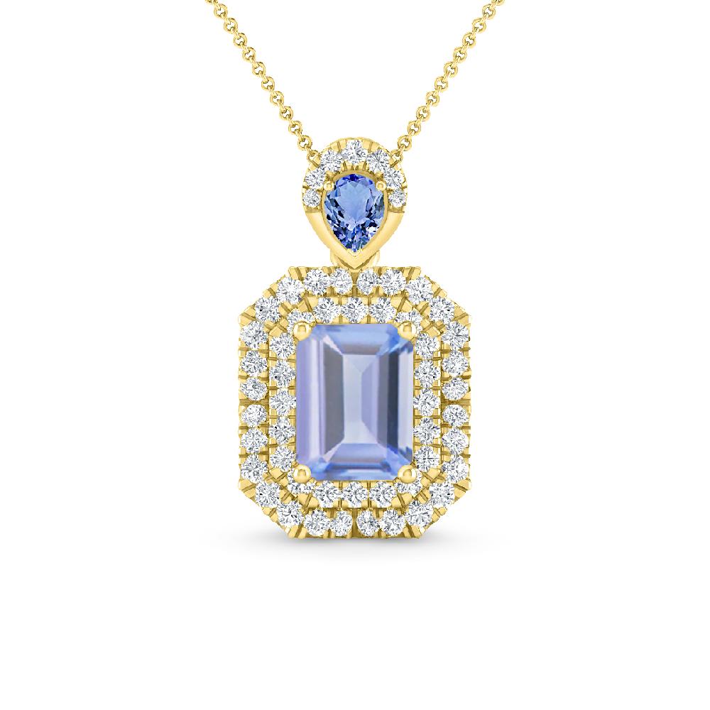 Yellow Gold - Tanzanite