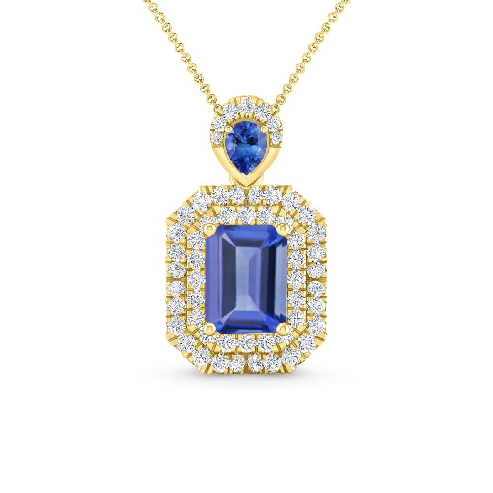 Yellow Gold - Tanzanite