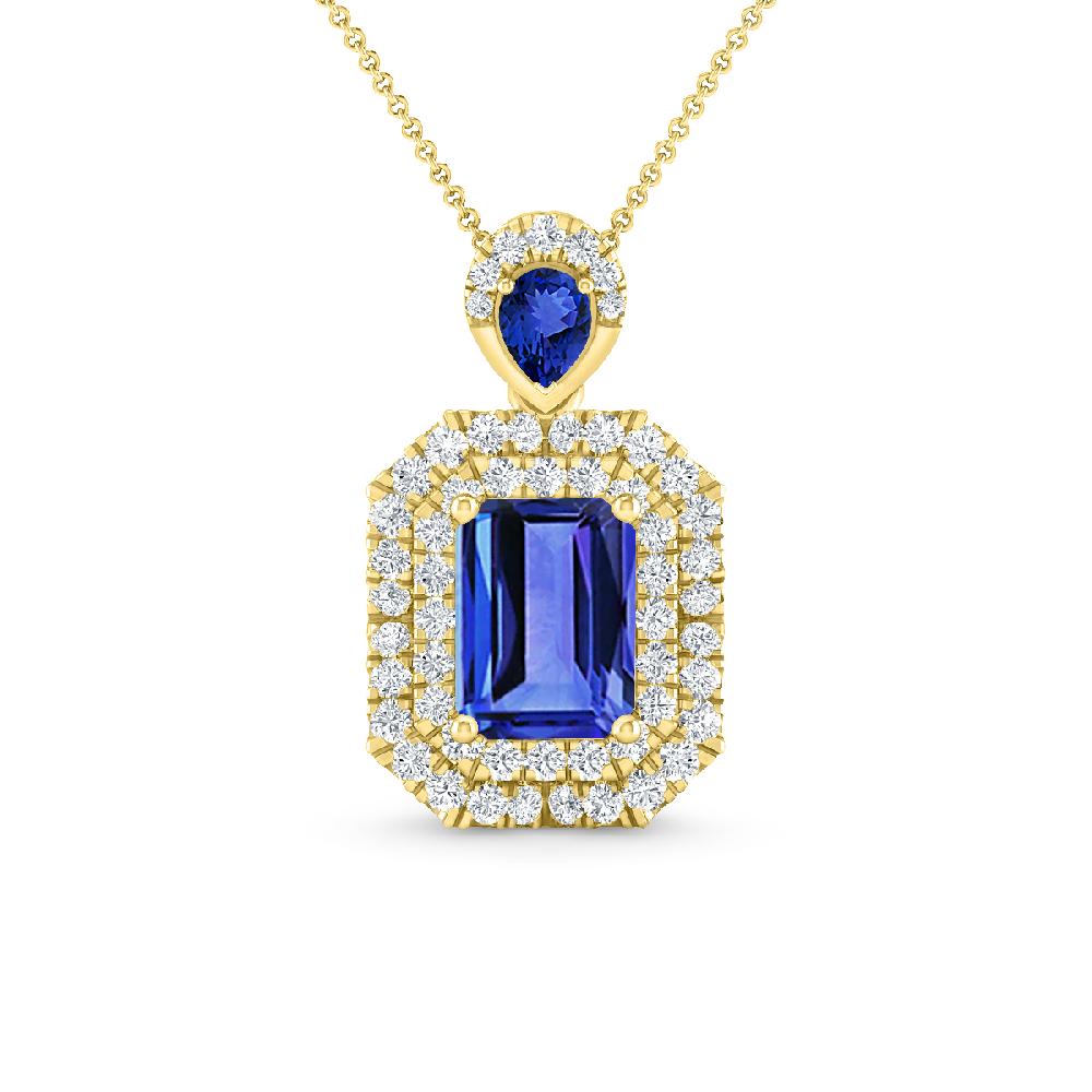 Yellow Gold - Tanzanite