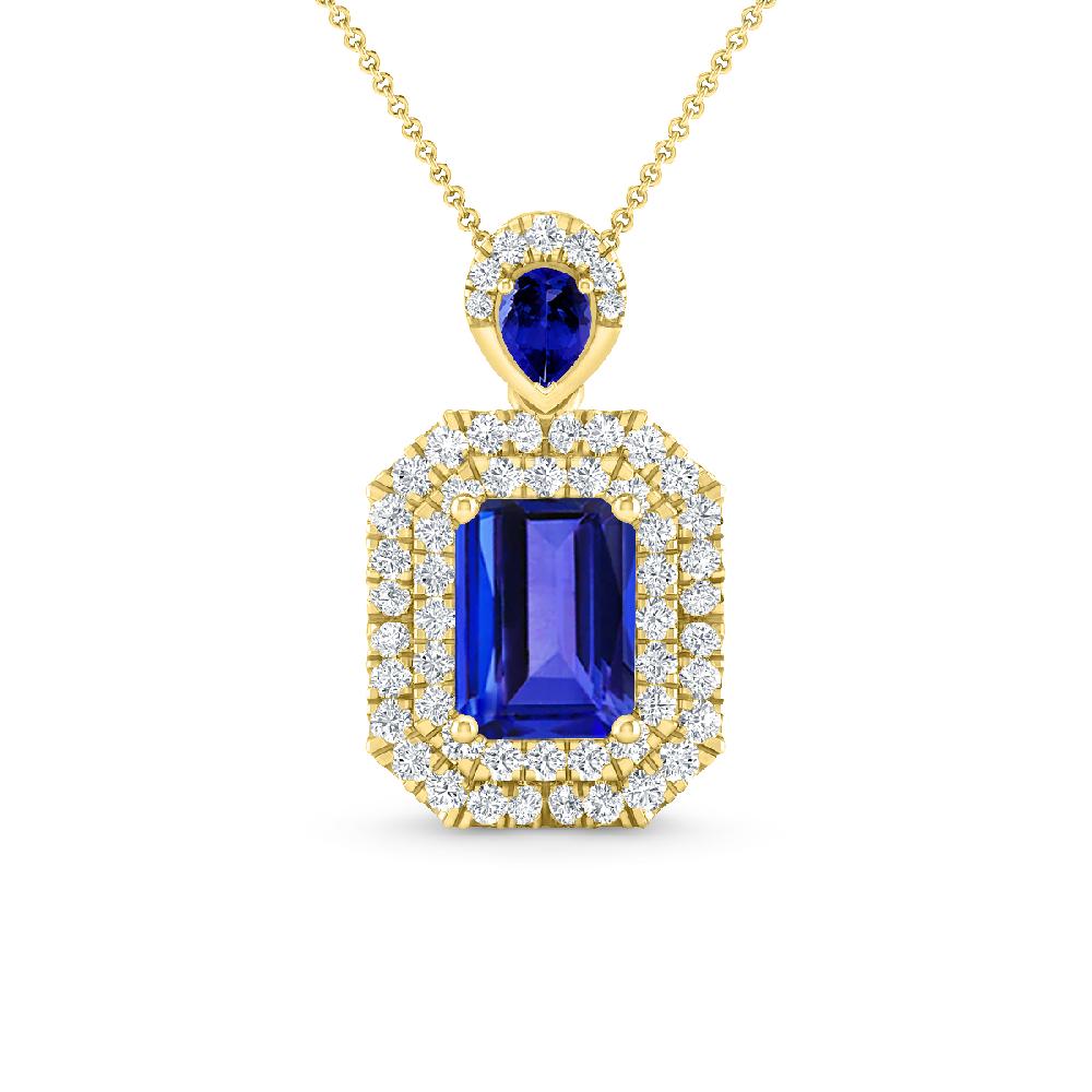 Yellow Gold - Tanzanite