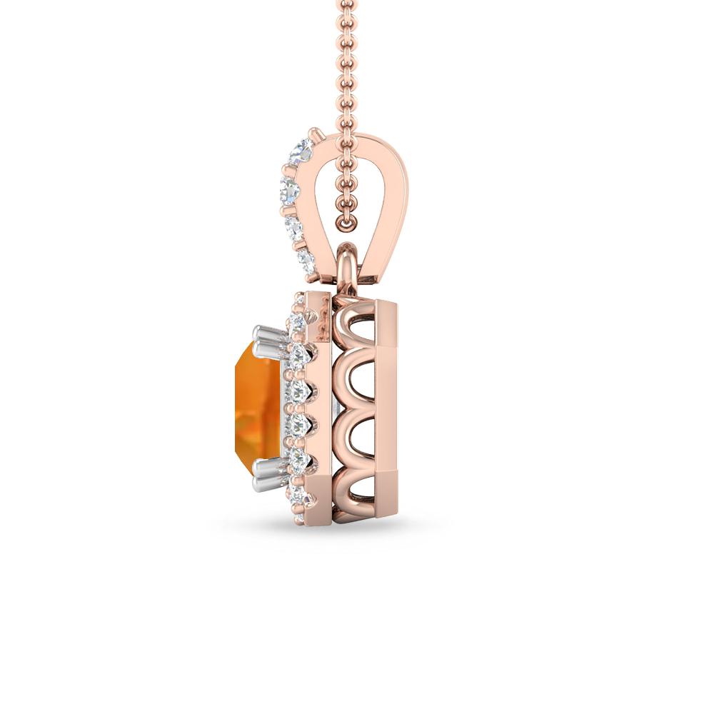 Rose Gold - Citrine