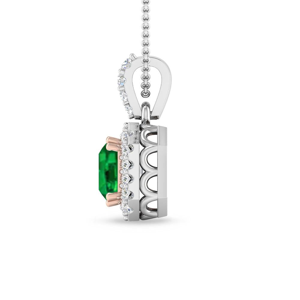 White Gold - Emerald