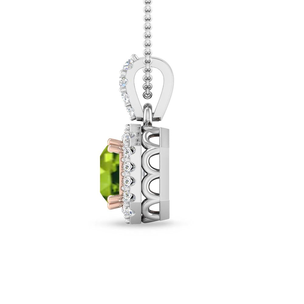 White Gold - Peridot