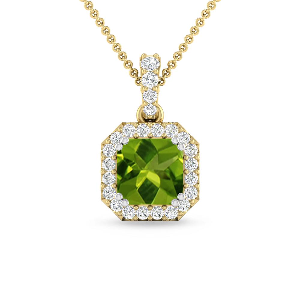 Yellow Gold - Peridot