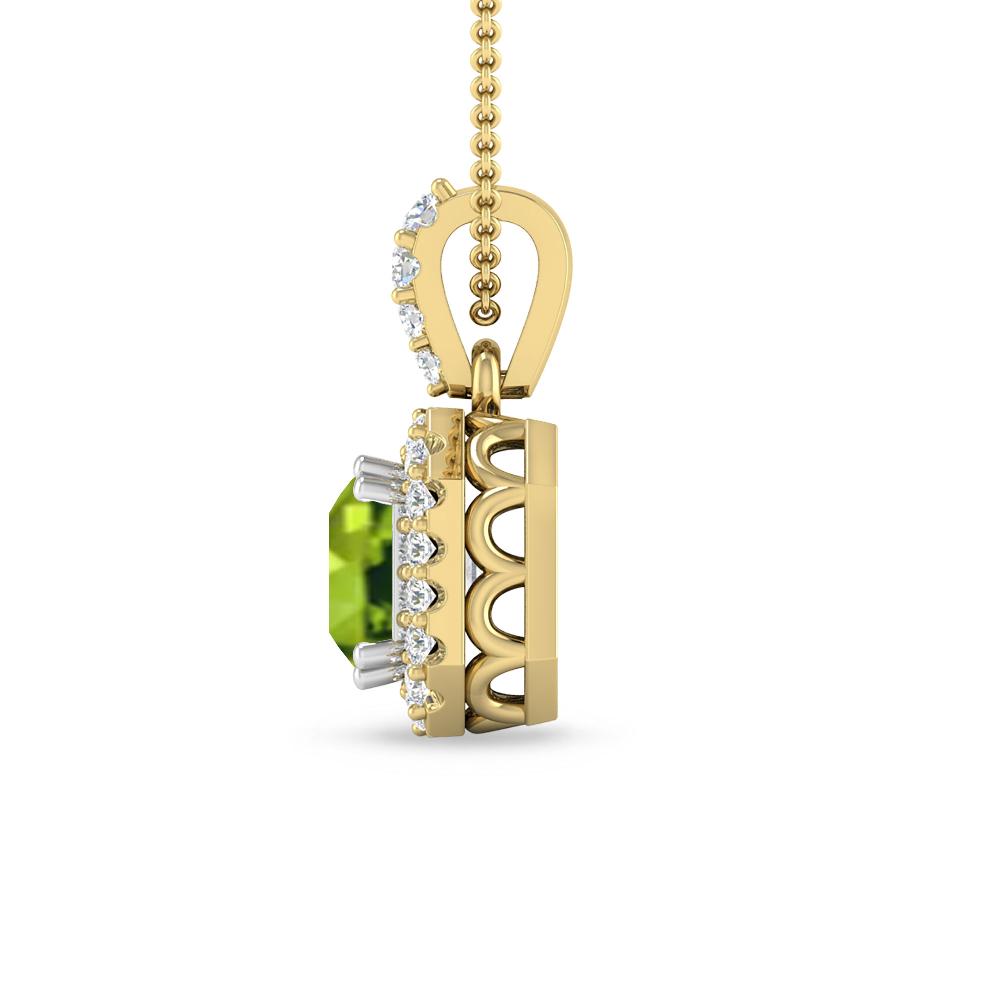 Yellow Gold - Peridot