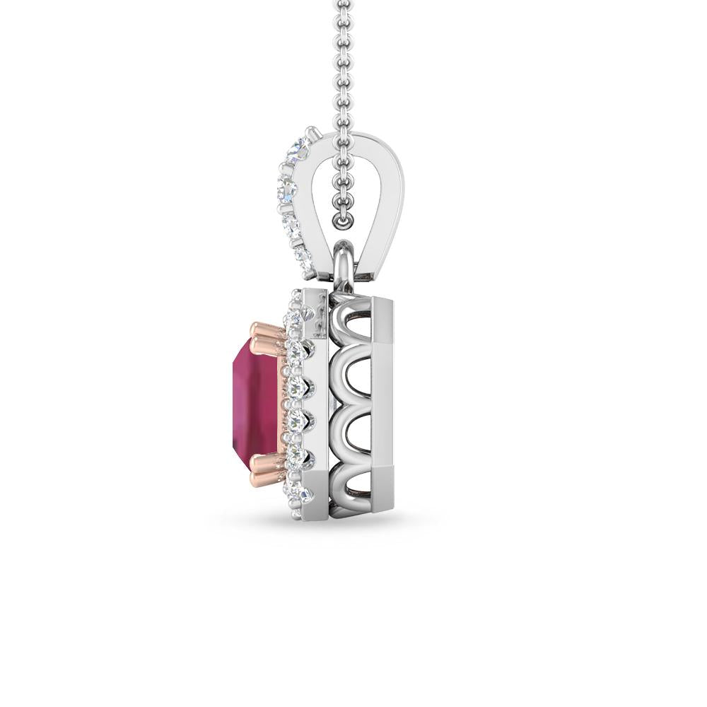 White Gold - Pink Tourmaline