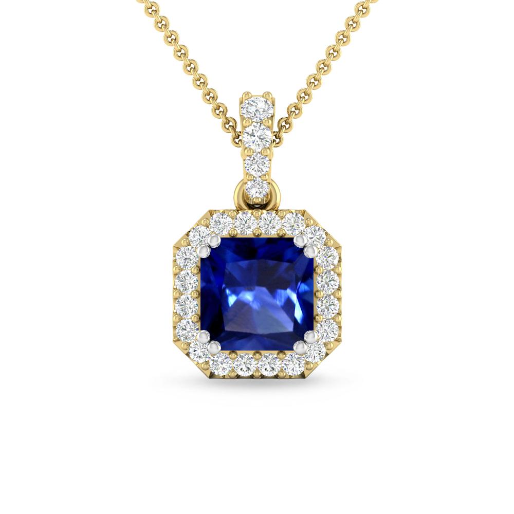 Yellow Gold - Sapphire