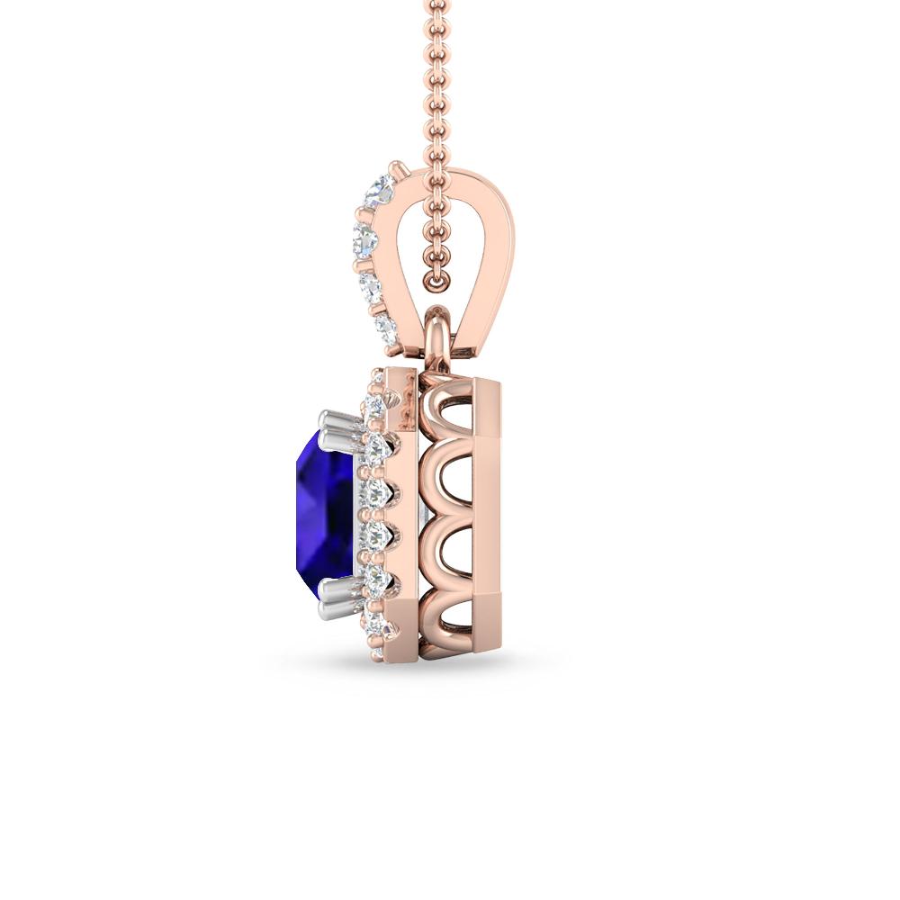 Rose Gold - Tanzanite