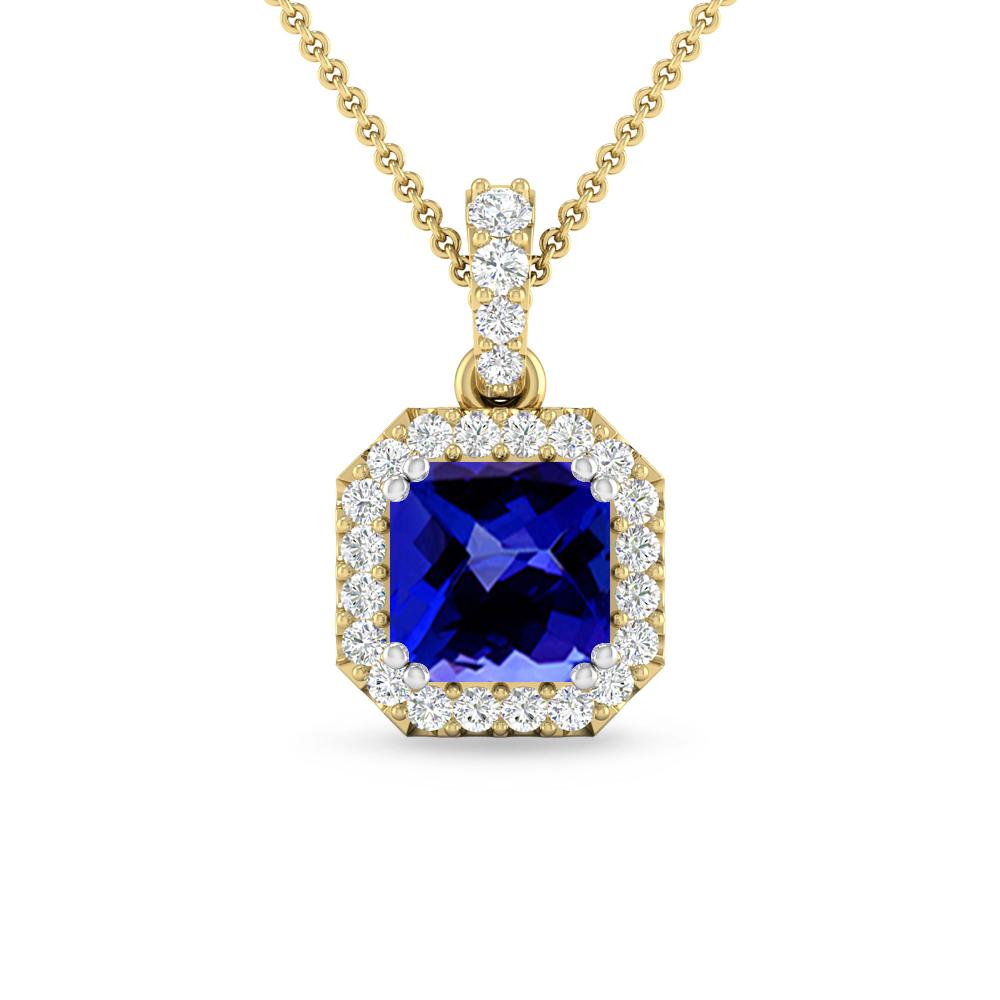 Yellow Gold - Tanzanite