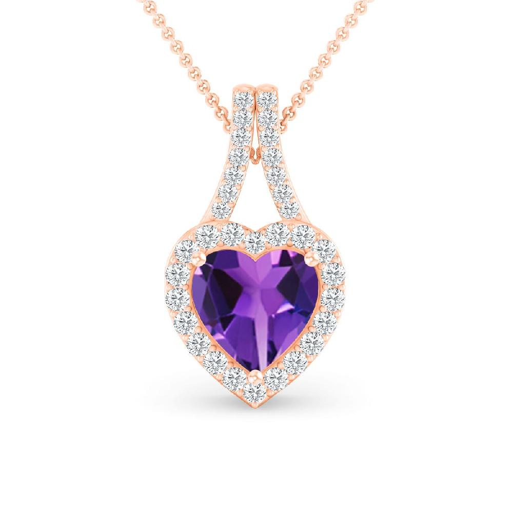 Rose Gold - Amethyst