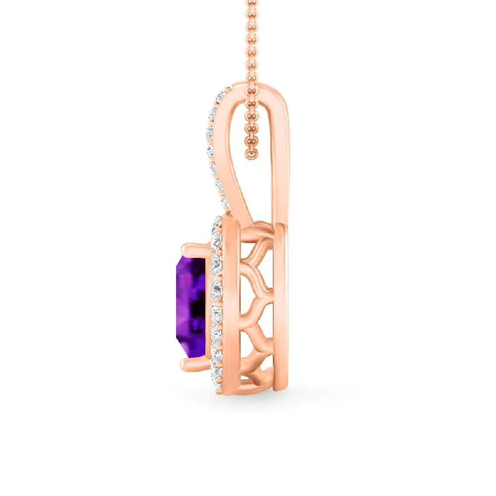 Rose Gold - Amethyst