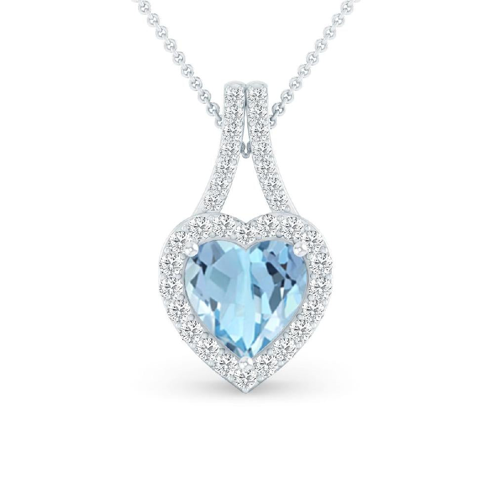 White Gold - Aquamarine