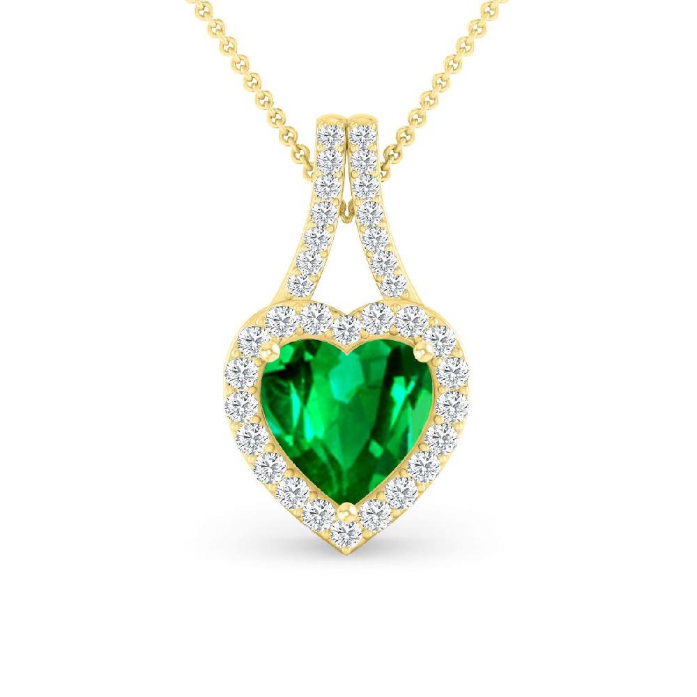 Yellow Gold - Emerald