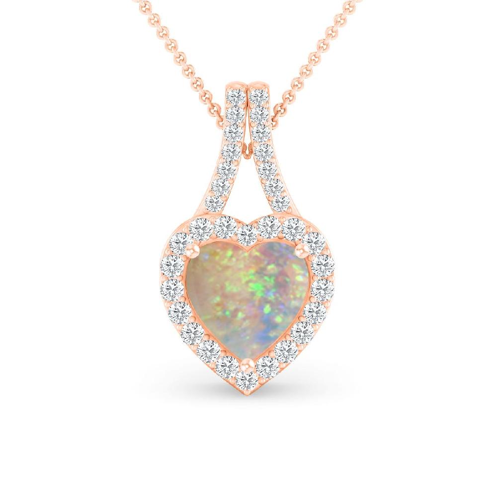 Rose Gold - Opal