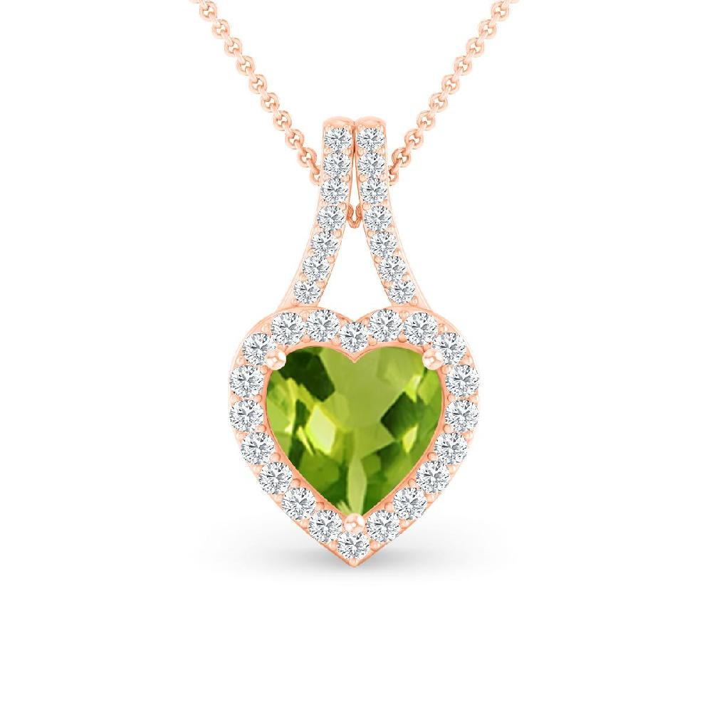 Rose Gold - Peridot