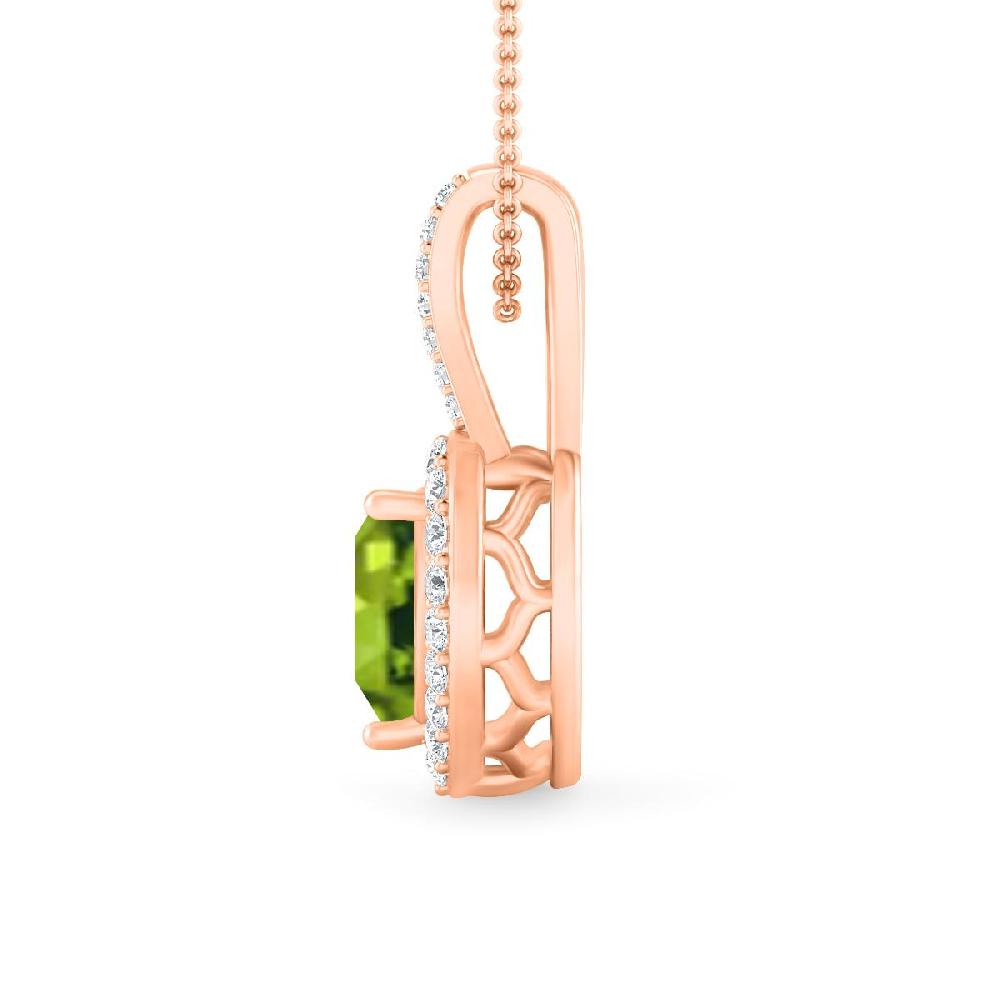 Rose Gold - Peridot